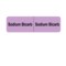 Nevs IV Drug Line Label - Sodium Bicarb/Sodium Bicarb 7/8"x3" Violet w/Blk N-14841 - alternate 1